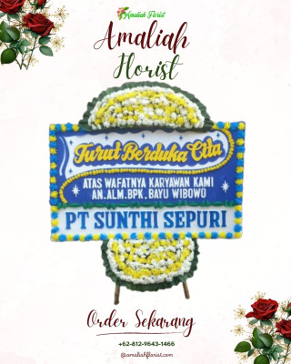 Papan Bunga Duka di Abenaho