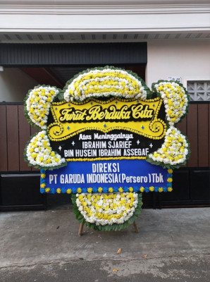 Papan Bunga Duka di Abenaho